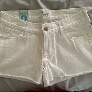 Women’s White Old Navy Jean Shorts
